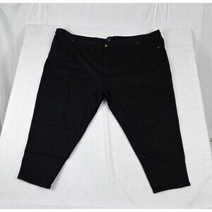 Universal Standard High Rise Skinny Jeans Women’s Black Size 38 Ankle Stretch